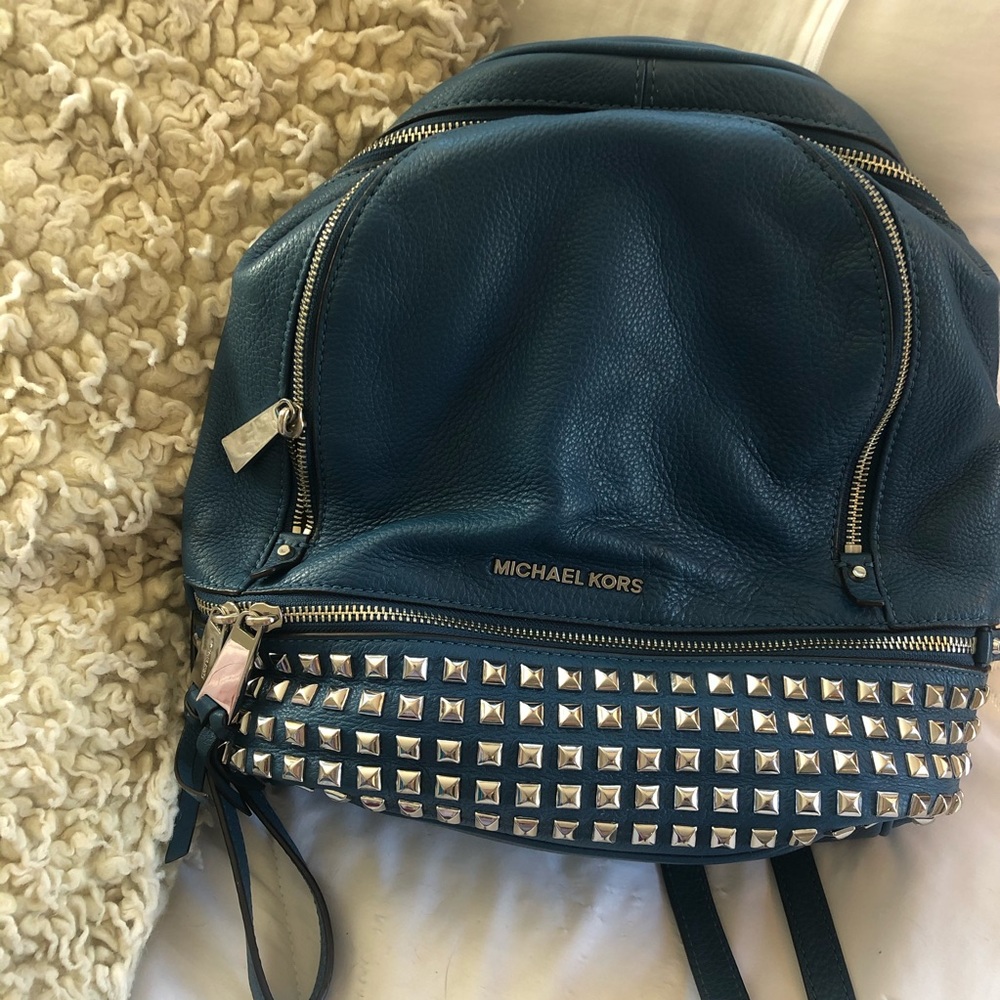 Michael Kors Leather studded backpack
